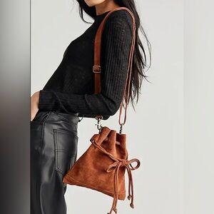 Free People Billie Suede Crossbody bag